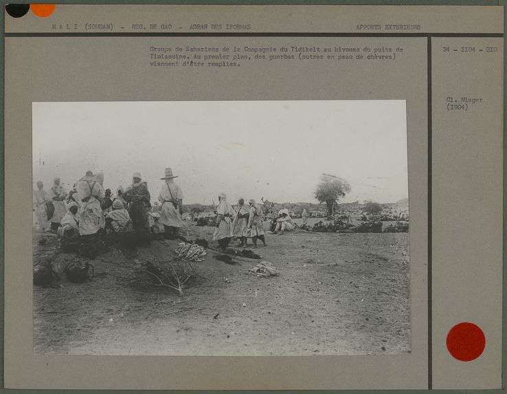 Groupe de sahariens de la Compagnie du Tidikelt