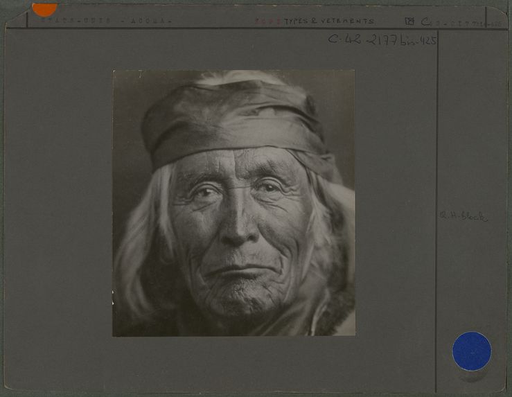 Sans titre [portrait d'homme Hopi]