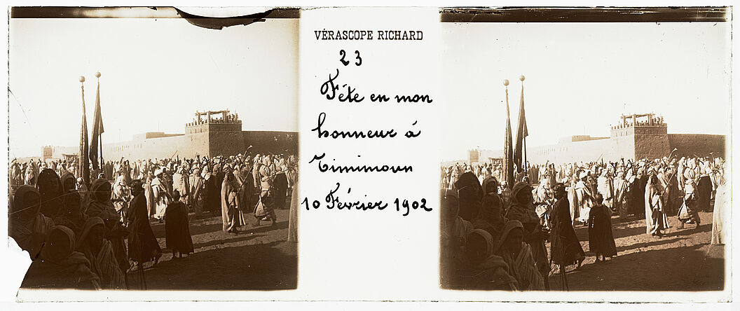 Fête en mon honneur à Timimoun. 10 février 1902