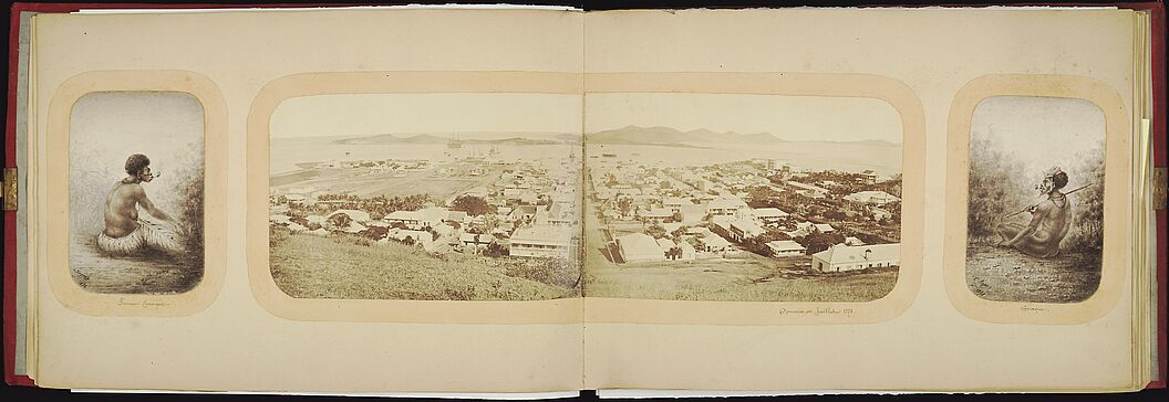 Nouméa en juillet 1878