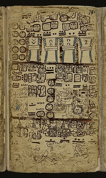 Codex Cortesianus. Fragment du codex Madrid