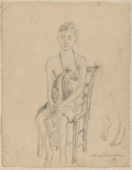 Jeune fille assise, &quot;Anouébouiagnio&quot