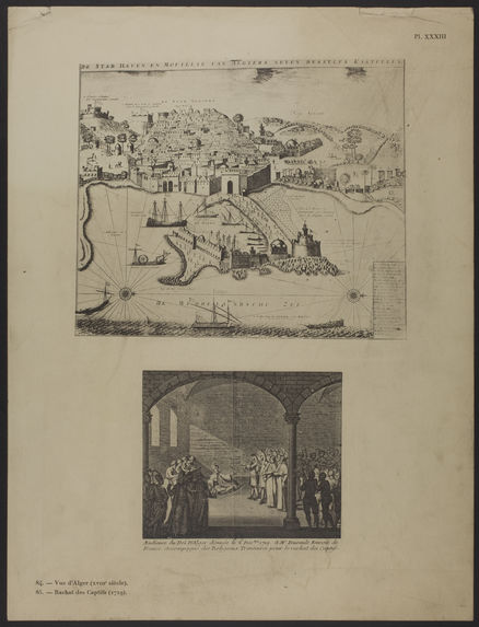 Vue d'Alger (XVIIIè siècle) - Rachat des Captifs (1719)