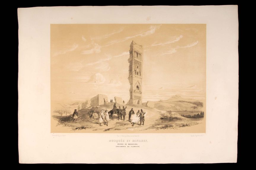 Mosquée et minaret - Ruines de Mansoura - Environs de Tlemcen
