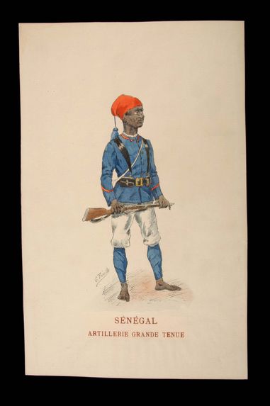 Sénégal - Artillerie grande tenue