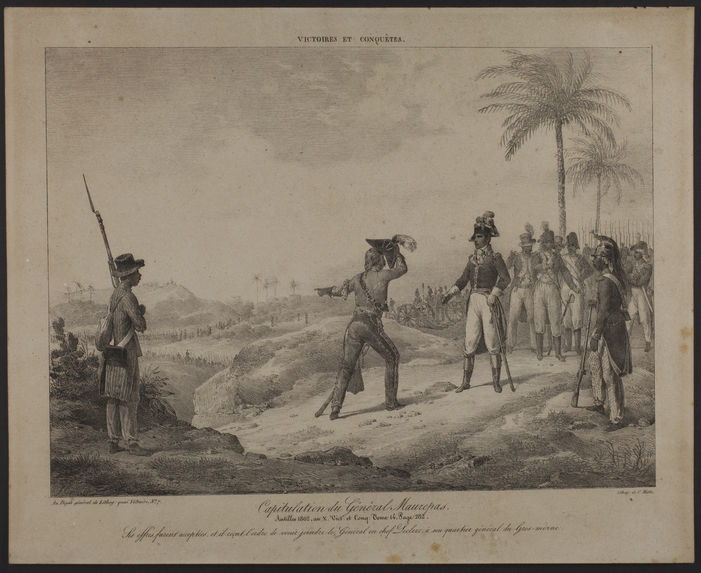 Capitulation du Général Maurepas