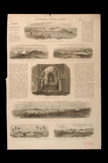 L'Illustration : Expedition au sud-ouest de Laghouat