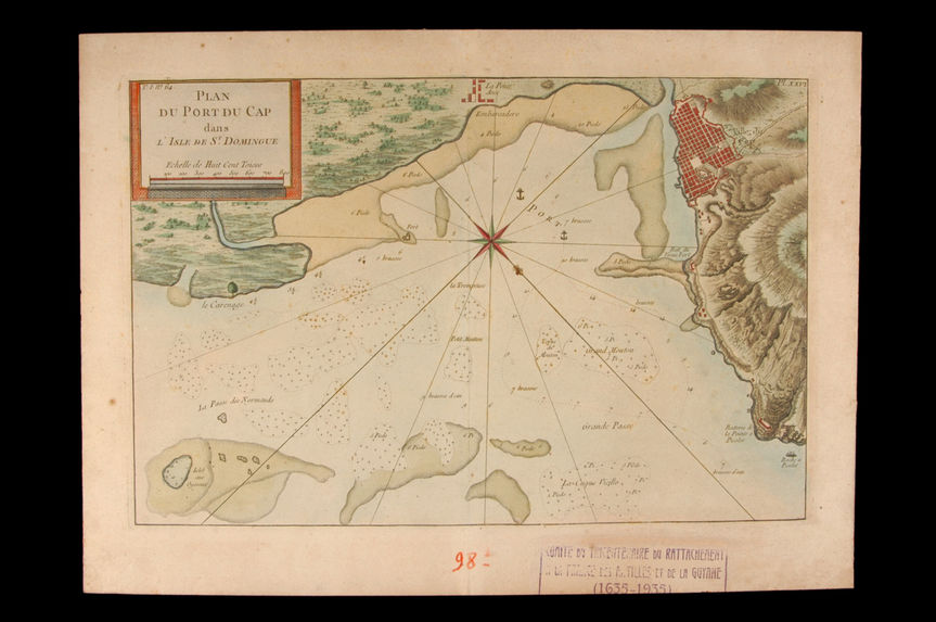 Plan du Port du Cap dans l'isle de St. Domingue