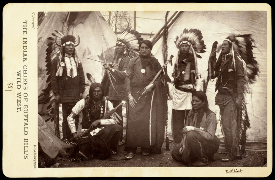 The Indian chiefs of Buffalo Bill's Wild West
