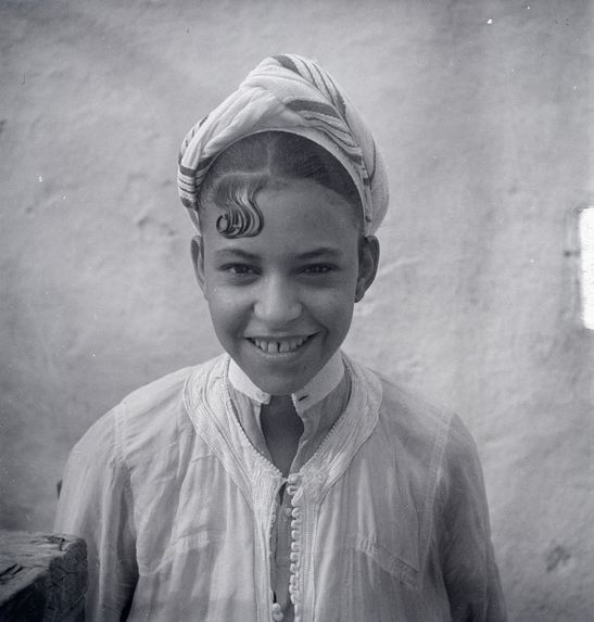 Maroc Ourika [portrait d'une femme]