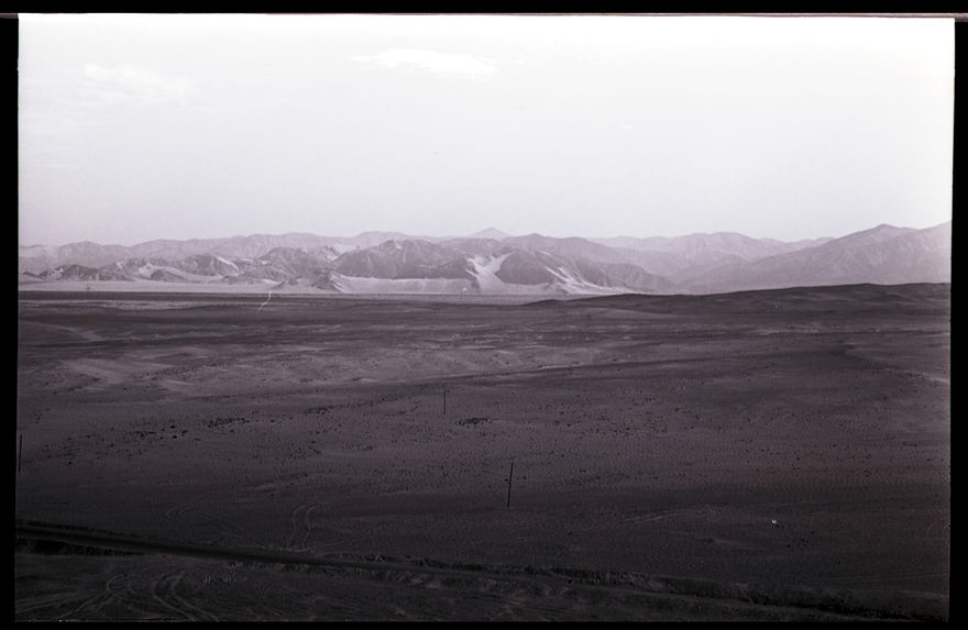 Bande-film de 6 vues concernant la désert entre Ica et Hazca