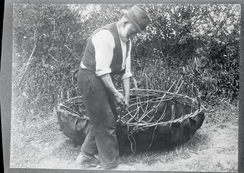 Fabrication d'un coracle