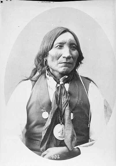 Type d'indien Kiowa