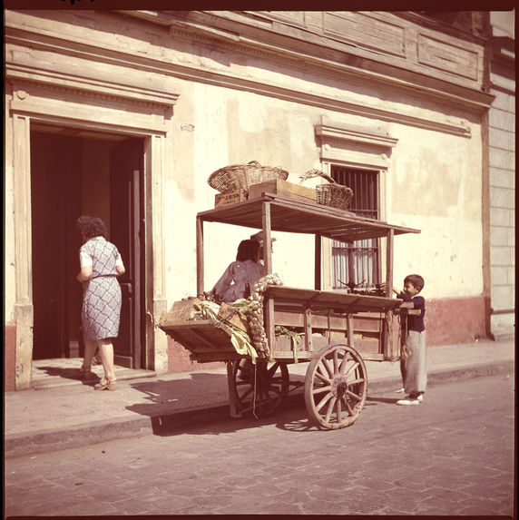 Santiago, vendeurs ambulants