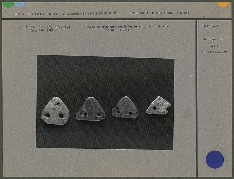 Pendeloques triangulaires