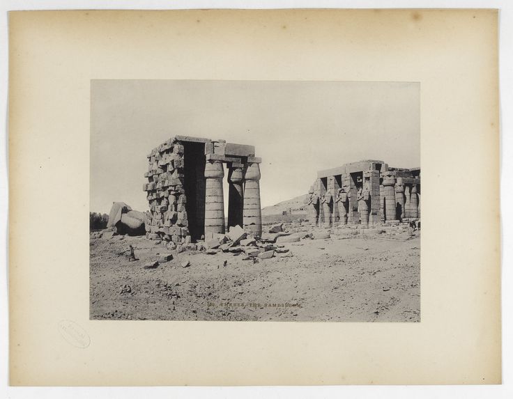 510. Thèbes, the Ramesseum