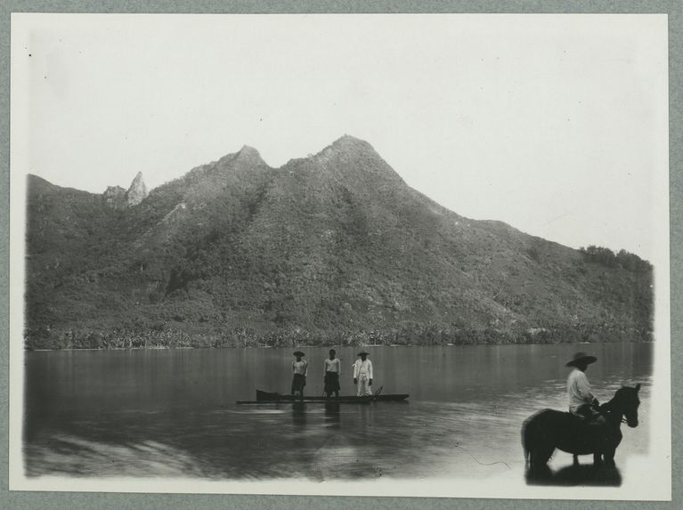 Mooréa. Baie d'Opunohu