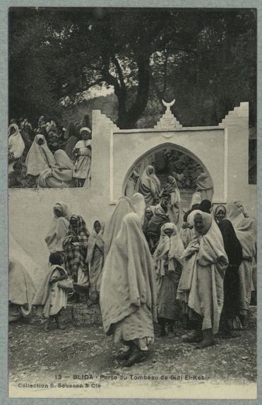 Blida - Porte du Tombeau de Sidi El-Kebir