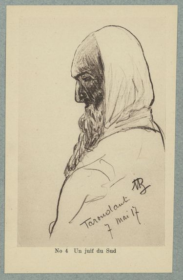 Croquis Marocains. Un juif du Sud