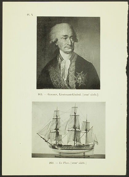 Le port de Brest. Guichen, Lieutenant-Général. La Flore (XVIIIe siècle)