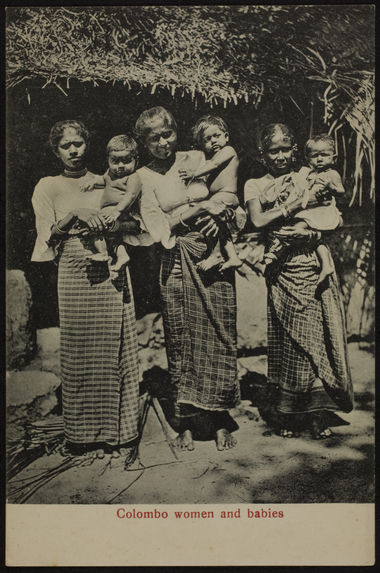 Colombo women and babies