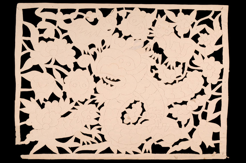 Motif de broderie, thème mythique