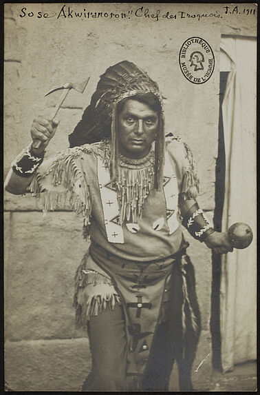 Sose Akwiranoron. Chef des Iroquois