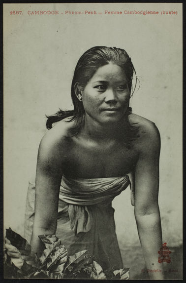 Femme cambodgienne (buste)