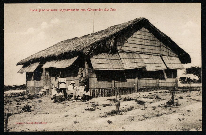 Les premiers logements au chemin de fer