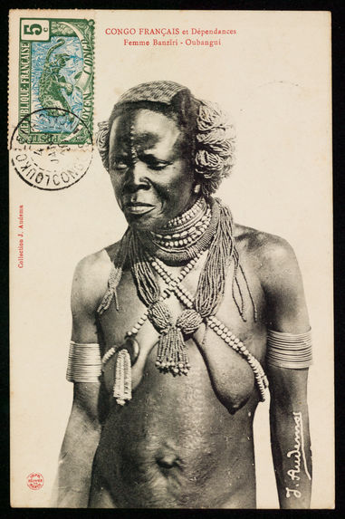 Femme banziri - Oubangui