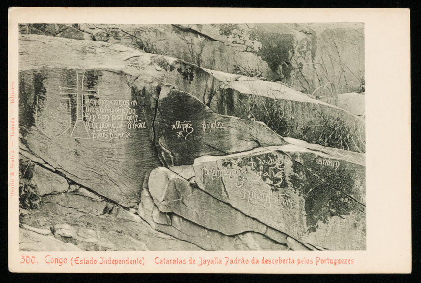 Congo (Estado Independente) Cataratas de Jayalla Padrao da descoberta pelos Portuguezes