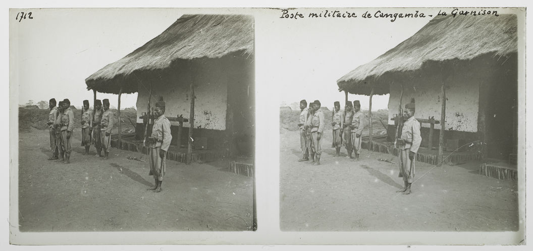 Poste militaire de Cangamba, la garnison