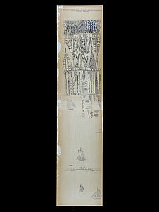 Bambou N° K.838 [motif de gravure sur bambou]
