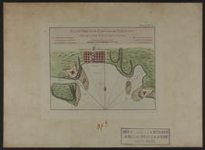 Plan du port et du carénage de Cariacoua situé dans la partie du Sud de l'isle…