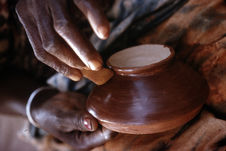 Fabrication d'une poterie