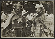 Danseurs de Guélédé, Pobé, Dahomey