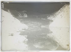 Canal du Beagle, bras du N.O., baie et glacier Fouqué