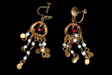 Boucles d'oreilles de fillette