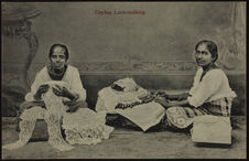 Ceylon lace-making