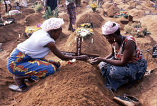 Cimetière à la Toussaint