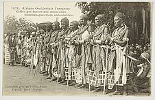 Afrique Occidentale Française. Celles qui furent des Amazones (femmes-guerriers…