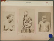 Types d'indigènes galibis [Portrait de Yaroumadali et Aritamoto]