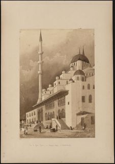 "Vue de Yeni Djami, ou mosquée neuve à Constantinople [Istanbul]"