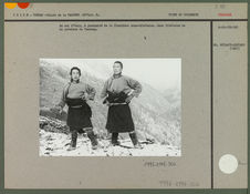Deux Tibétains au col d'Halo