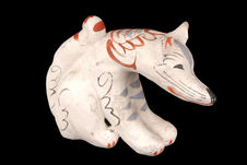 Figurine représentant le renard shintô