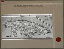 Carte de la Jamaïque