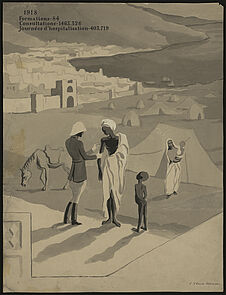 Sans titre [Formations sanitaires au Maroc : 1918]