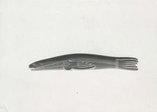 Sculpture eskimo sur ivoire