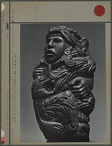Statue représentant le dieu Quetzalcoatl