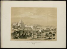 Rue et porte Constantine - Bône - 1833.